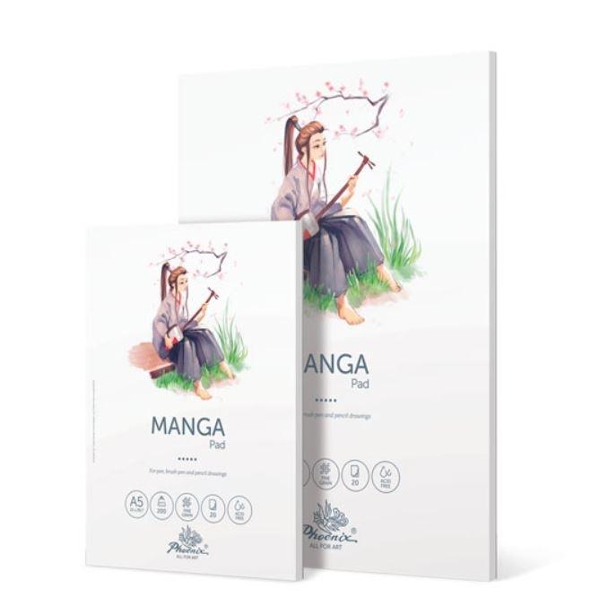 CUADERNO MANGA 200GR 20 HOJAS PHOENIX