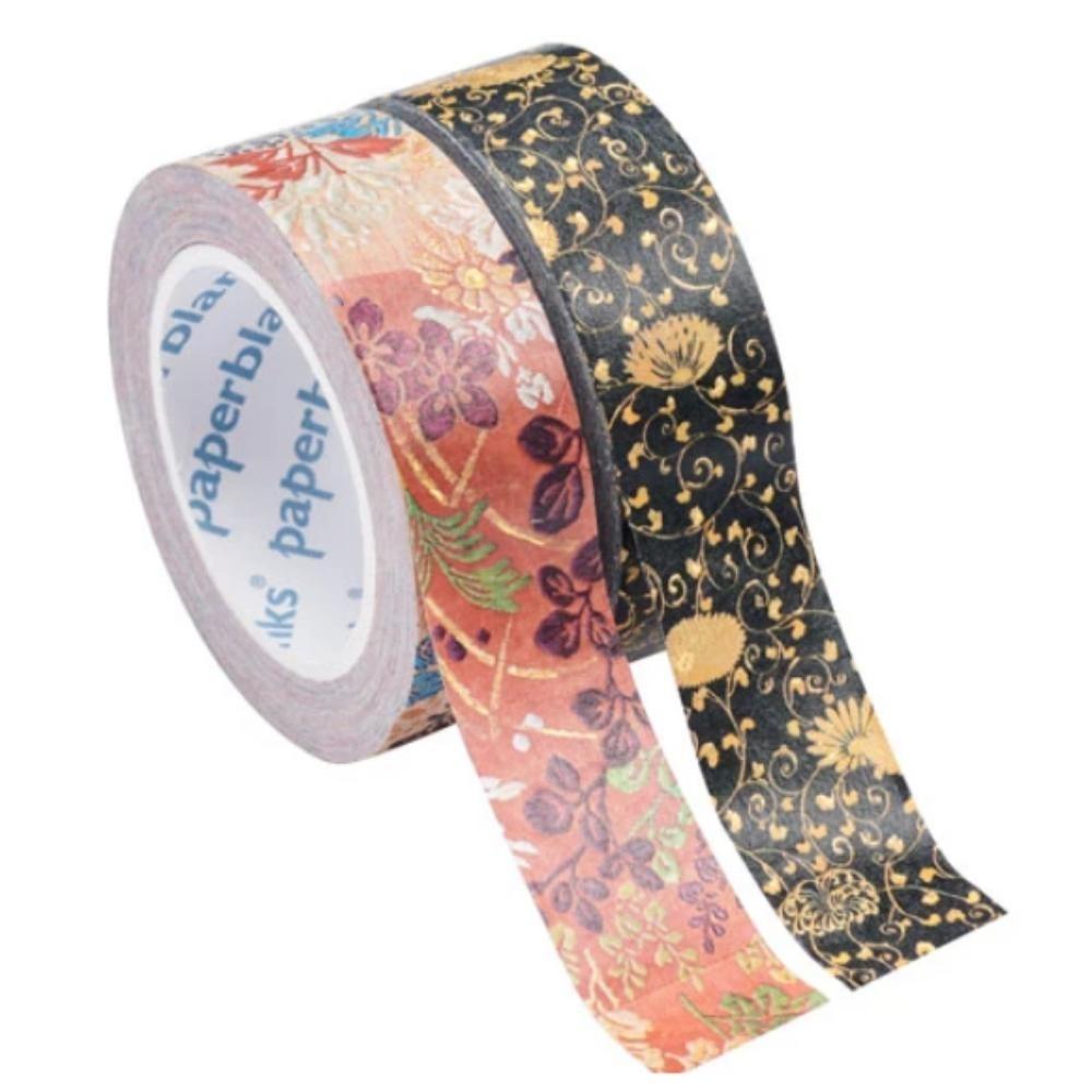 PAPERBLANKS WASHI TAPE MIXED PACK / KARAKUSA/KARA-ORI / WASHI TAPE