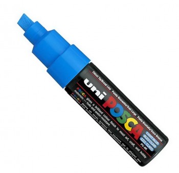 ROTULADOR POSCA PUNTA GRUESA BISELADA 8K 8MM