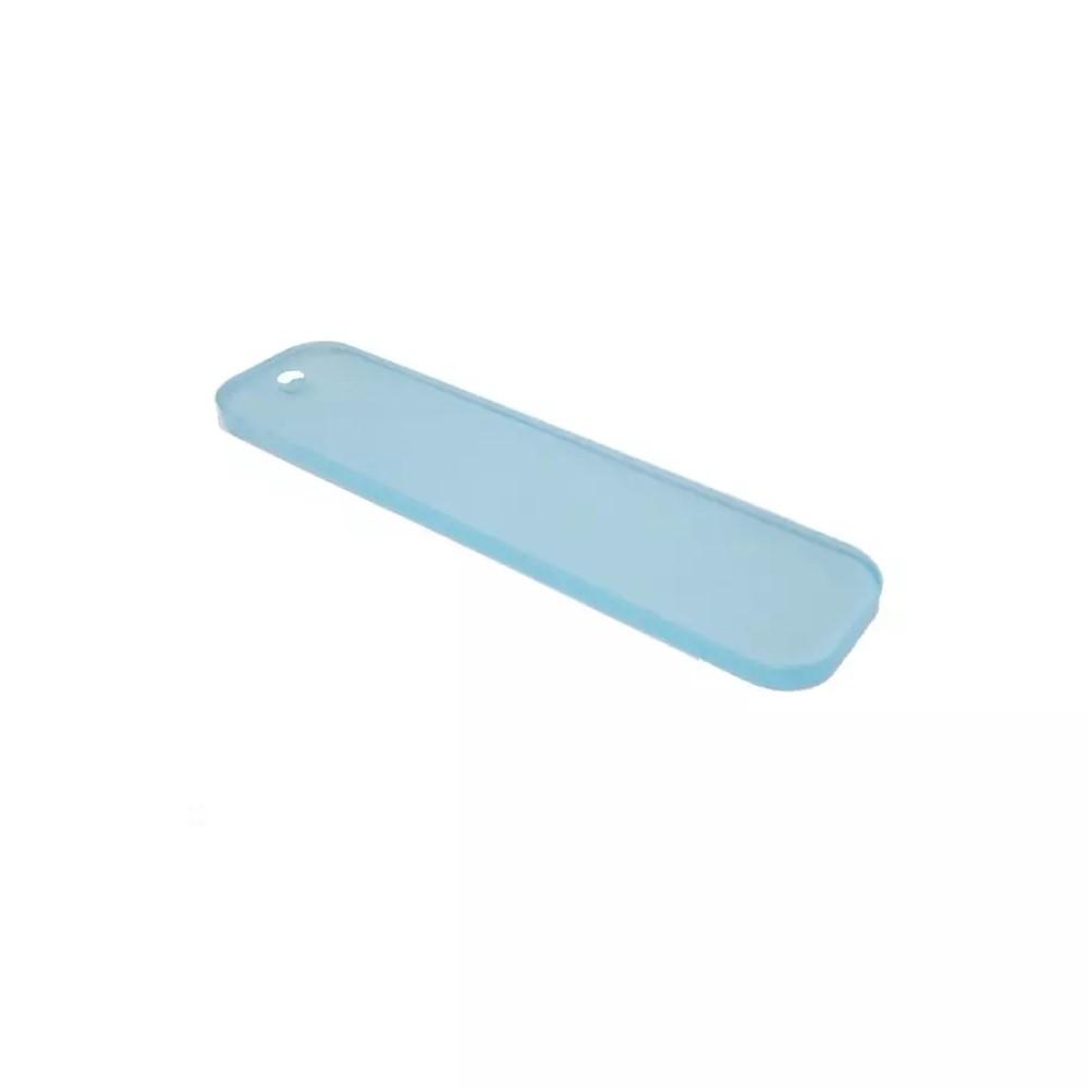PACK 8 PIEZAS LLAVERO METACRILATO TRANSPARENTE 2X8 CMS