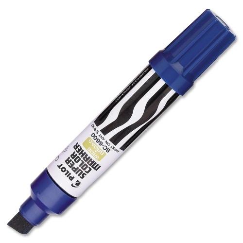ROTULADOR PILOT MARCADOR PUNTA BISELADA GRUESA