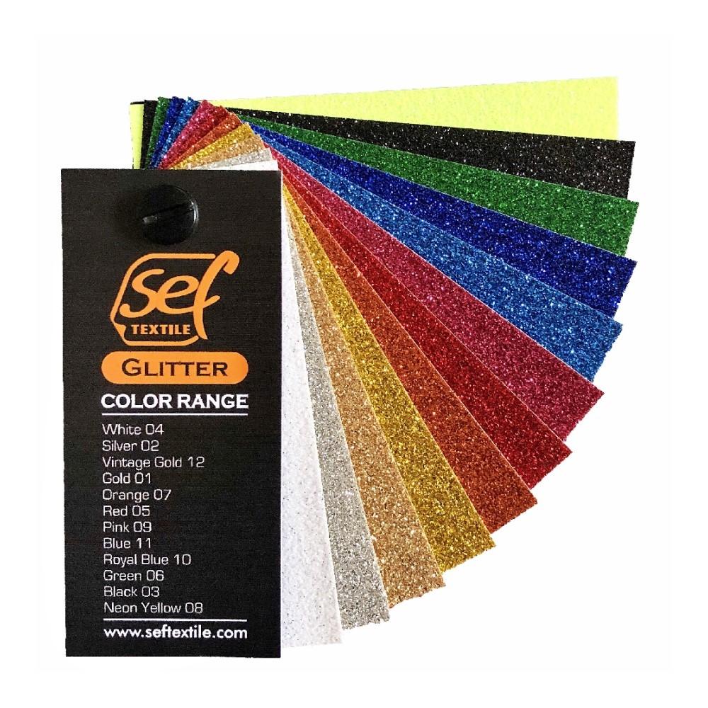 VINILO TEXTIL GLITTER 0,25X1 MT