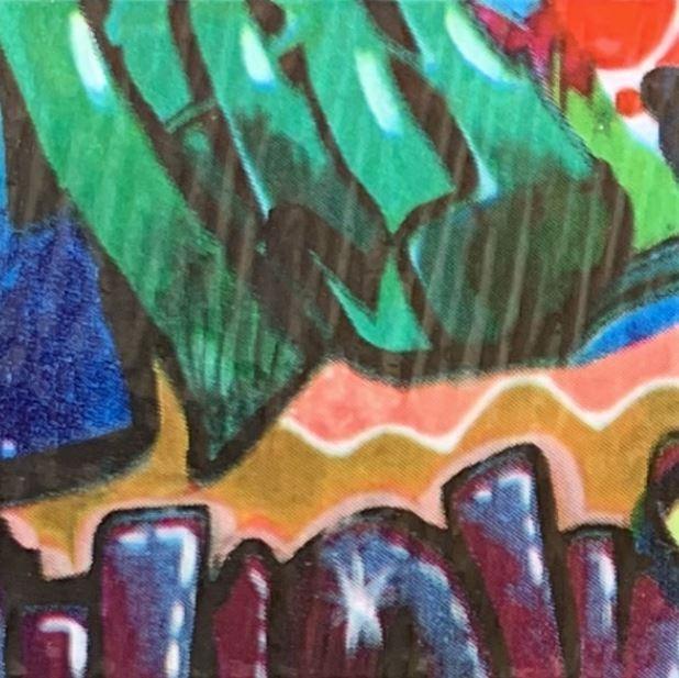 VINILO TEXTIL GRAFITI 0,25X1 MT