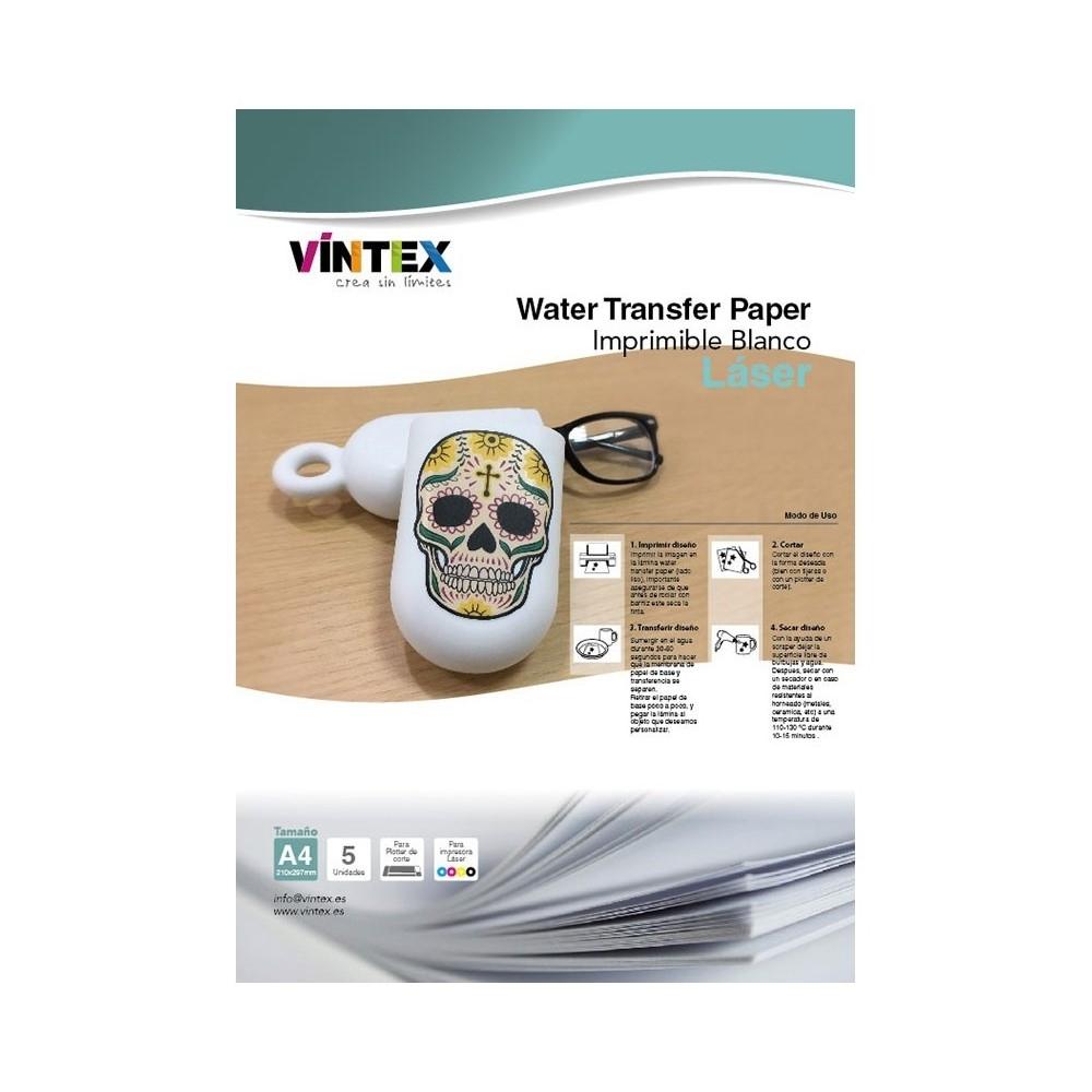 PACK 5 HOJAS WATER TRANSFER LASER