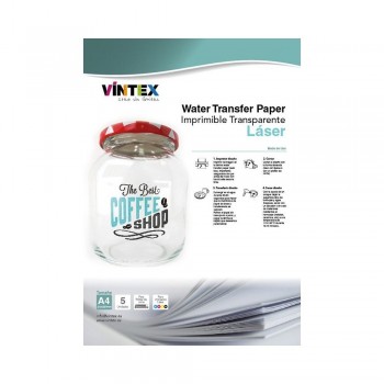 PACK 5 HOJAS WATER TRANSFER LASER