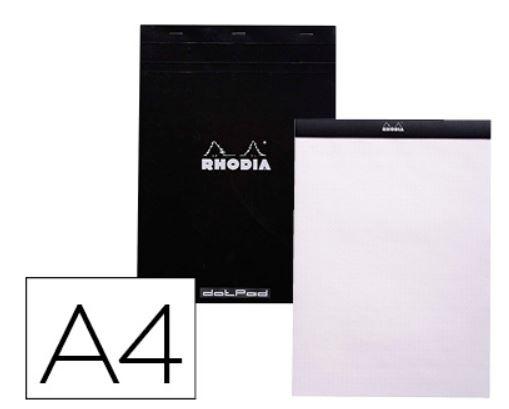 CUADERNO RHODIA A4 80H PUNTEADO