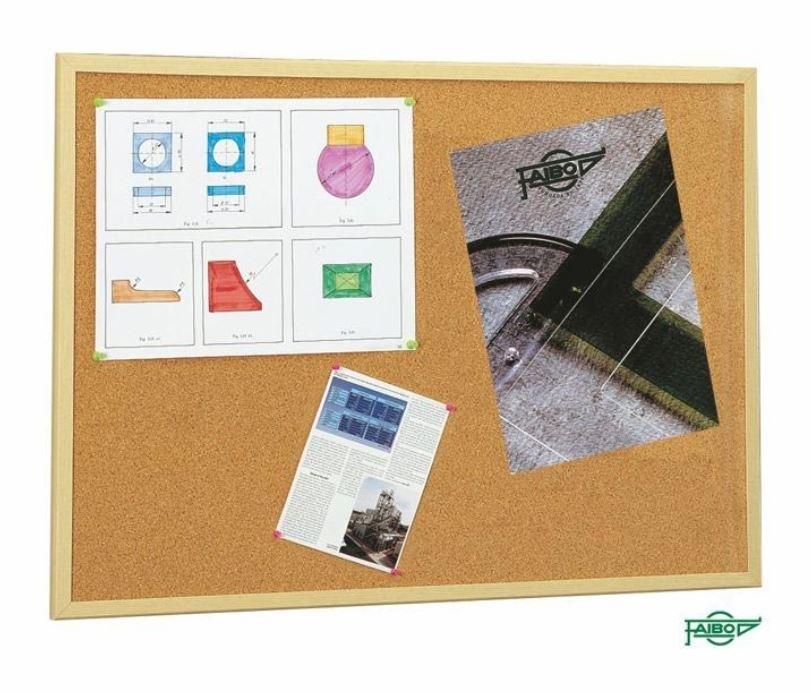 TABLON PIZARRA DE CORCHO 60X120