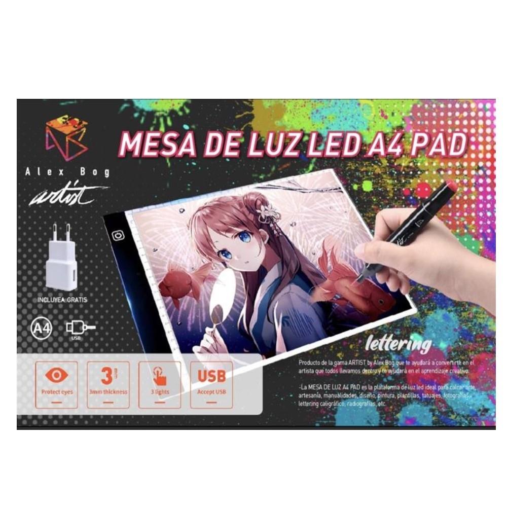 MESA DE LUZ LED A4 PAD ARTIST