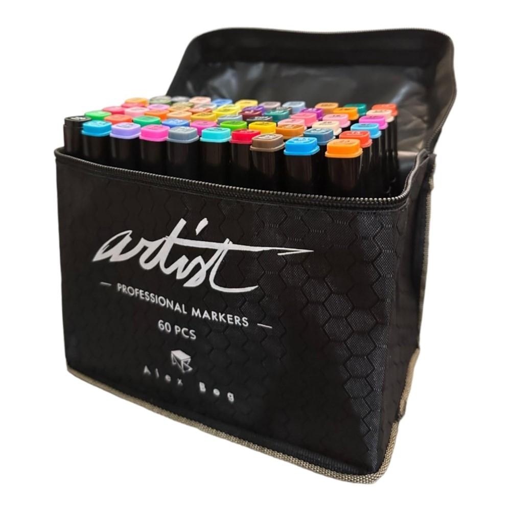 SET 60 ROTULADORES LUXURY CANVAS ARTIST