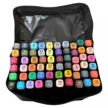 SET 60 ROTULADORES LUXURY CANVAS ARTIST