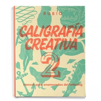 LIBRO LETTERING RUBIO CALIGRAFIA CREATIVA 2