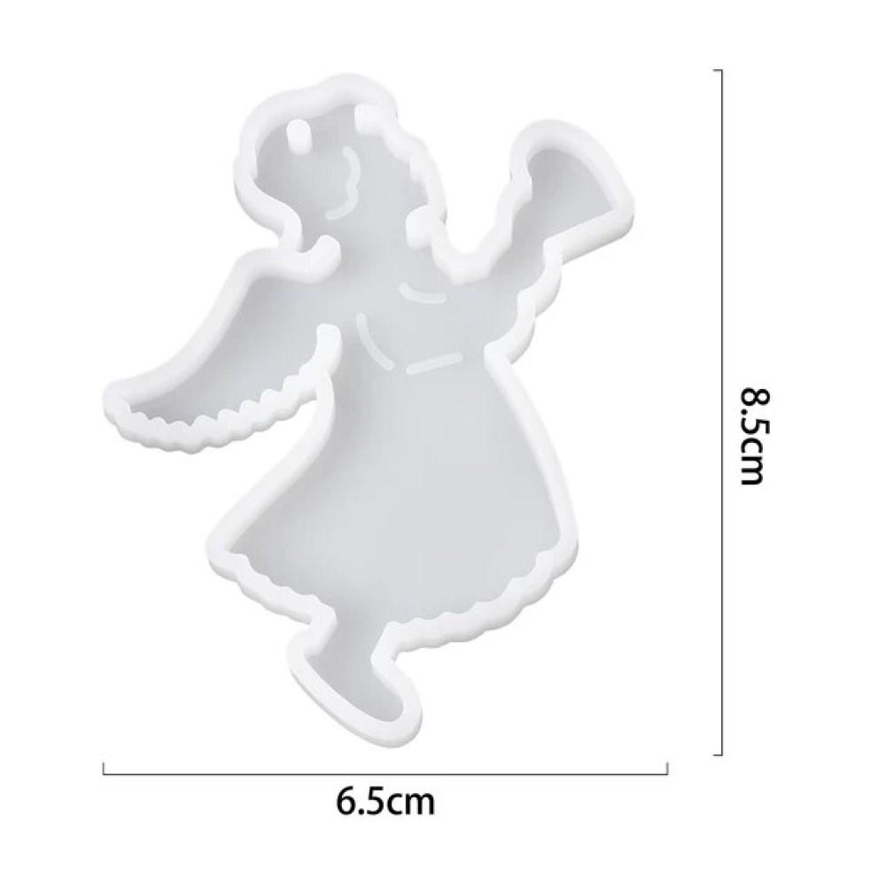 MOLDE SILICONA RESINA ANGEL 11