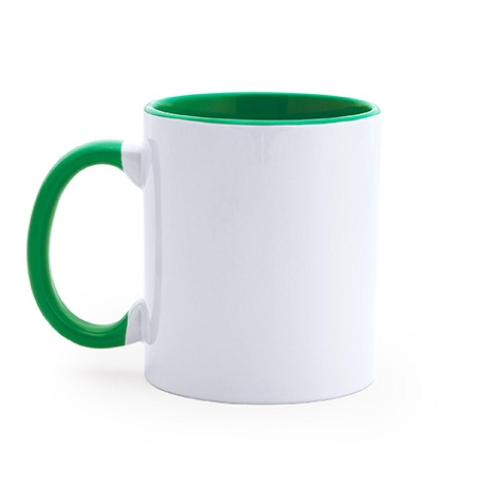 TAZA DE SUBLIMACION BLANCO/COLOR 11 OZ