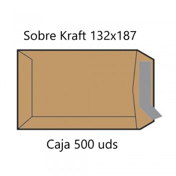 SOBRE BOLSA 132X187 KRAF K4 SAM C-500 UND. JORNALES
