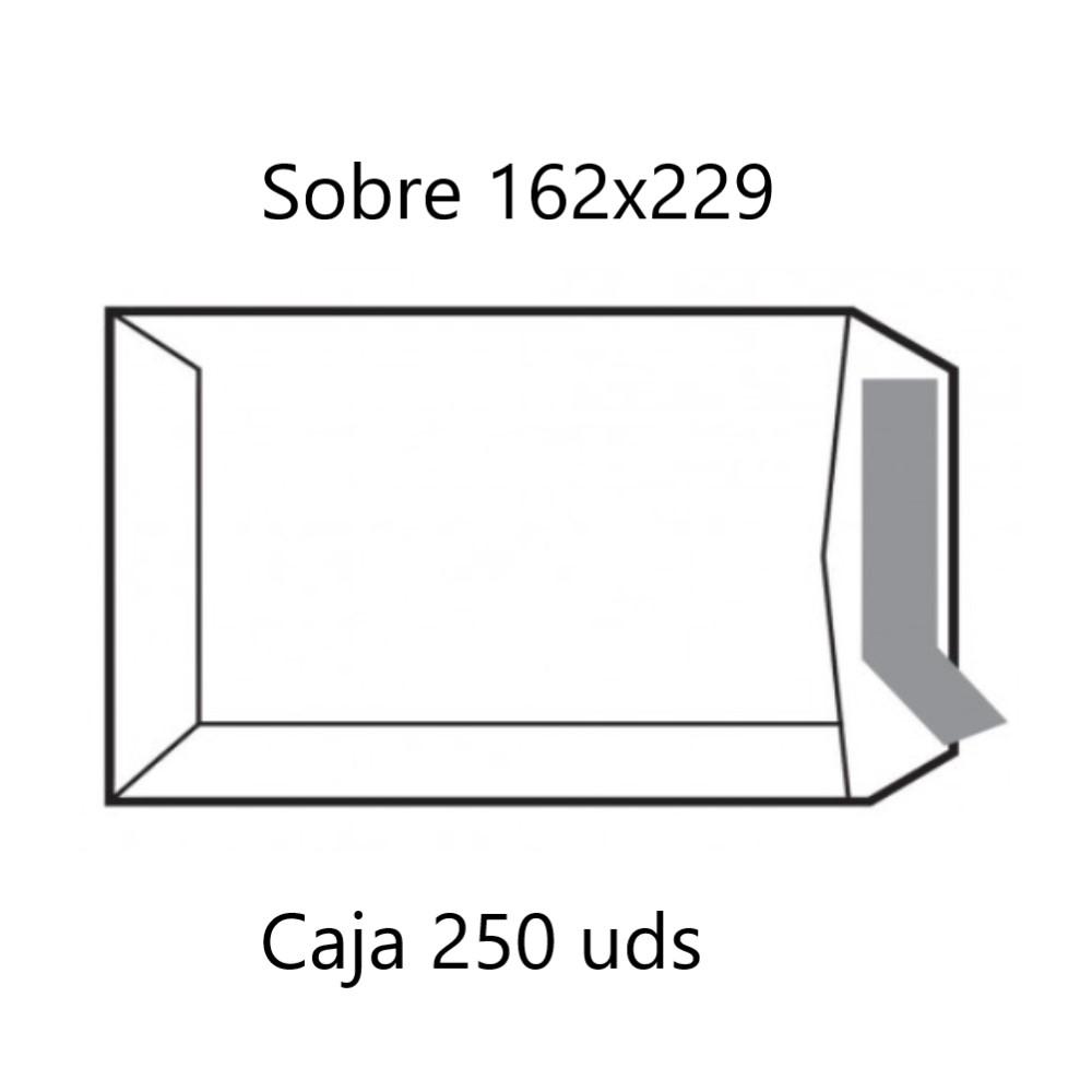 SOBRE BOLSA 162X229 SAM BLANCO