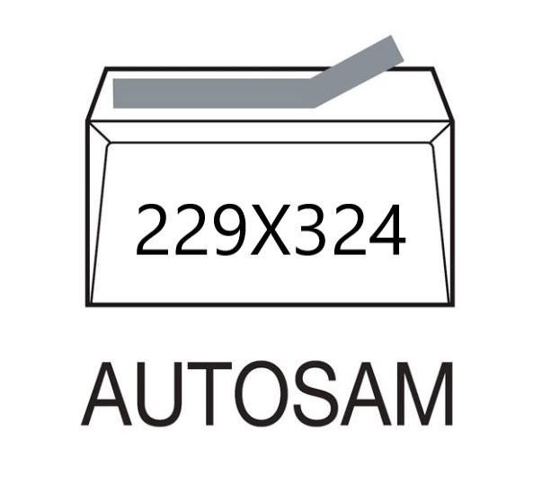 SOBRE 229X324mm A4 BLANCO SAM