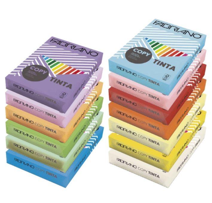 PAPEL DE COLORES FABRIANO A4 500h 80gr