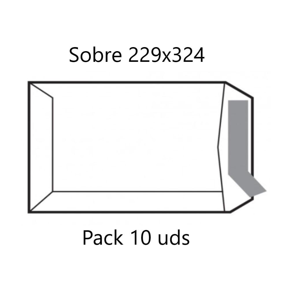 SOBRE BOLSA A-C4 229X324 PACK 10 SAM