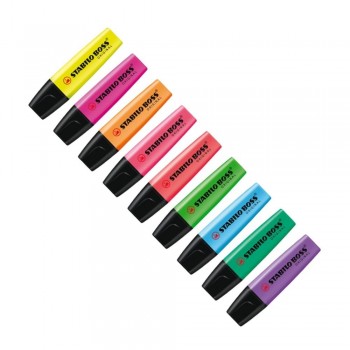 ROTULADOR FLUORESCENTE STABILO BOSS ORIGINAL