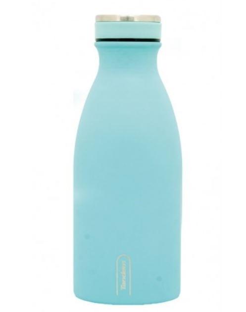 BOTELLA ACERO TANDEM 350ml AGUAMARINA