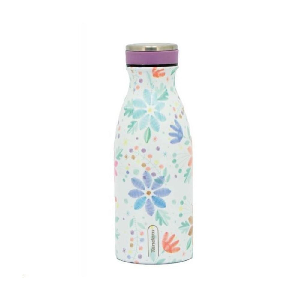 BOTELLA ACERO TANDEM 350ml FLOWER