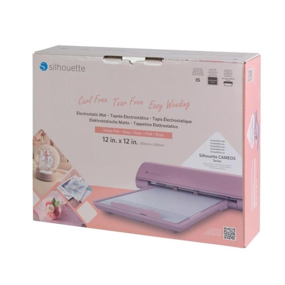 BASE DE CORTE ELECTROSTATICA SILHOUETTE ROSA