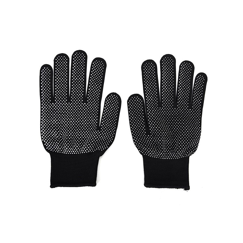 GUANTES TERMICOS COLOR NEGRO POLIESTER