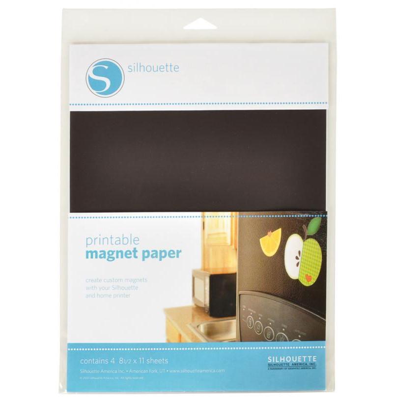 HOJA MAGNETICA A4 SILHOUETTE 4 UDS.