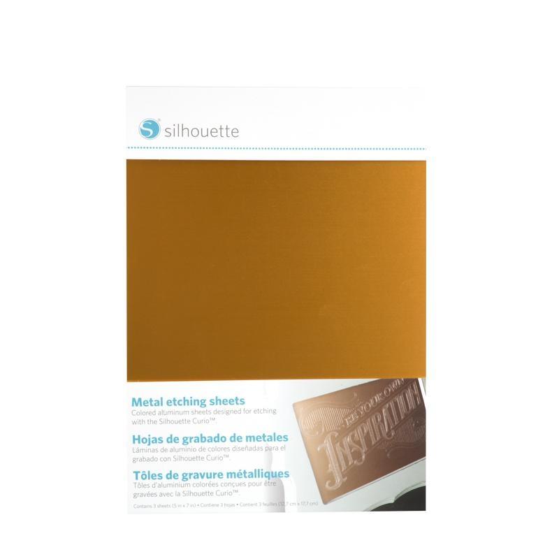 PACK 3 LAMINAS METAL ETCH SILHOUETTE