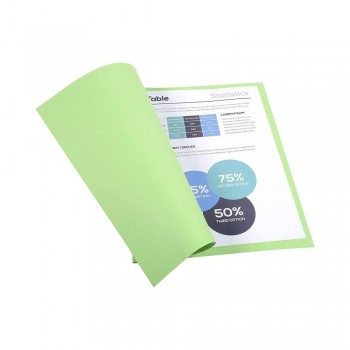 SUBCARPETA RECICLADA A4 FOREVER 170gr PAQ 100 UDS
