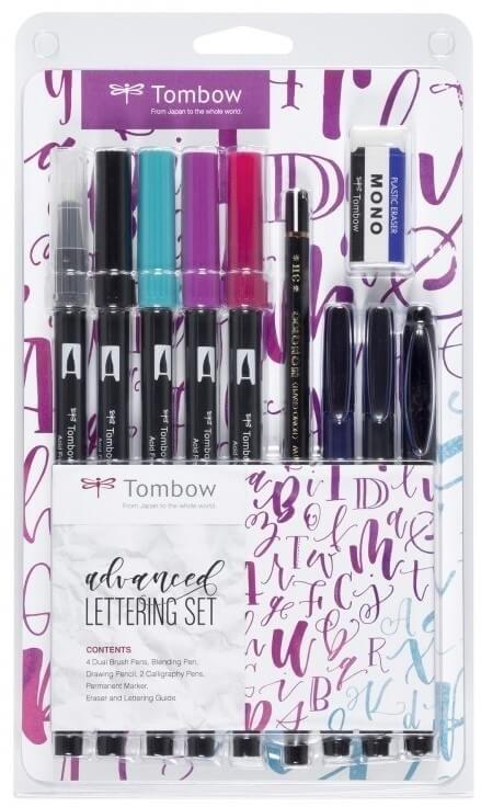 SET LETTERING ADVANCED TOMBOW
