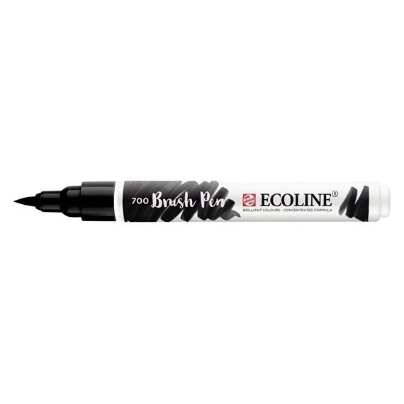 ROTULADOR ECOLINE BRUSHPEN NEGRO