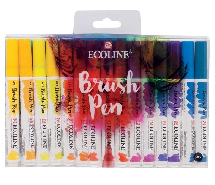 ECOLINE BRUSHPEN ESTUCHE 30 COLORES