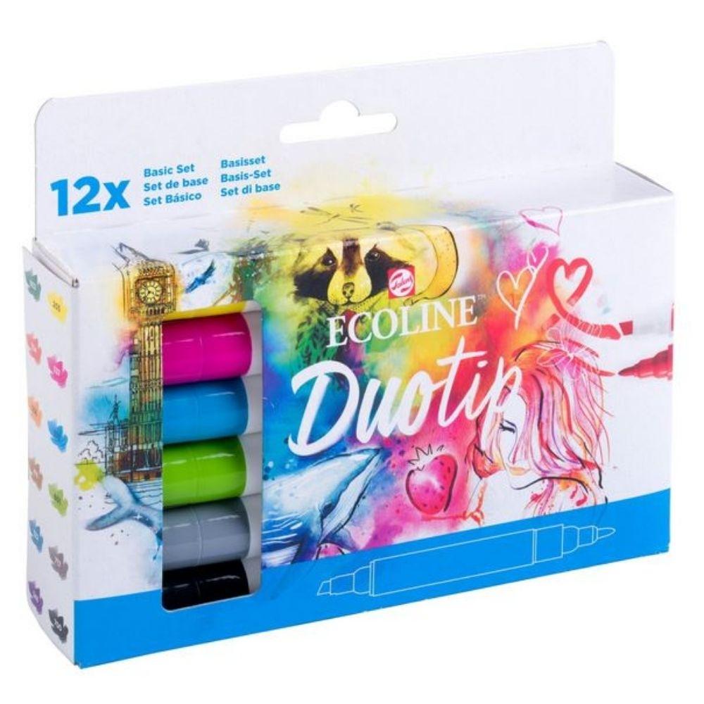 ECOLINE DUOTIP BASIC SET 12