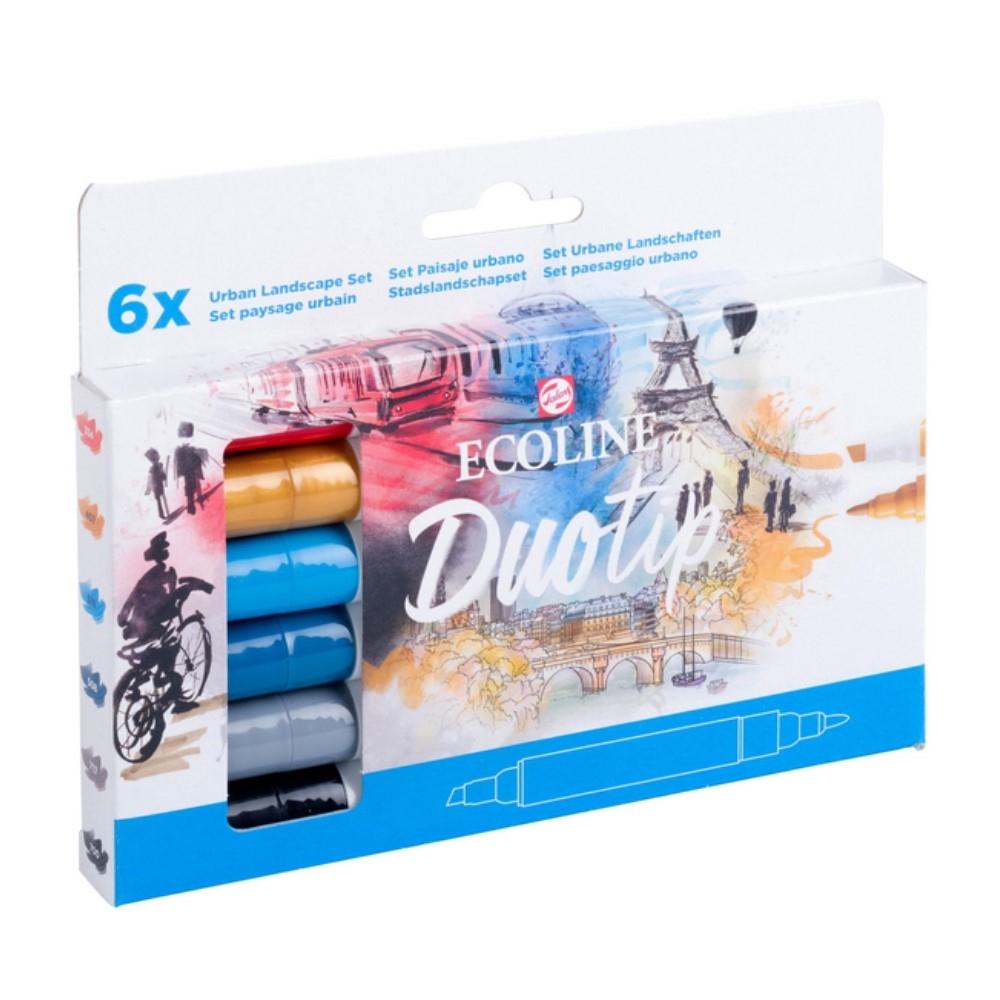 ECOLINE DUOTIP URBAN LANDS. SET 6