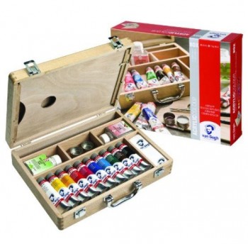 SET PINTURA ACRILICA CAJA VAN GOGH 10 TUBOS