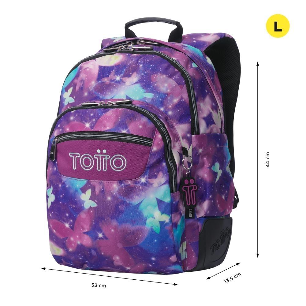 MOCHILA TOTTO RAYOL GLITTER 5Q6