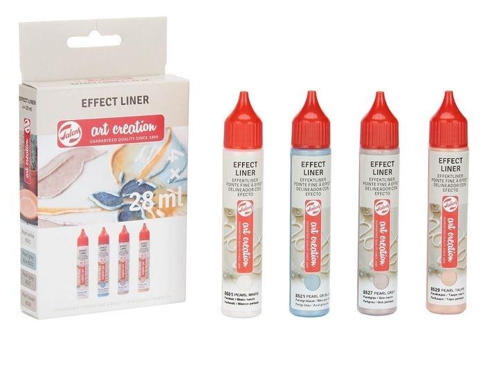 EFFECT LINER SET 4X28ML COLORES PERLADOS