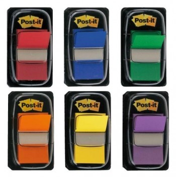BANDERITAS 3M POST-IT DISPENSADOR 50 UDS.