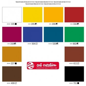 SET OLEO EXPRESION 12X12 ML TALENS