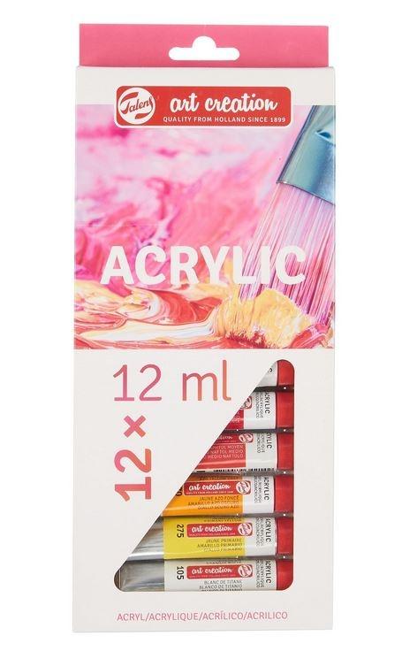 SET ACRILICOS ART CREATI 12X12 ML.