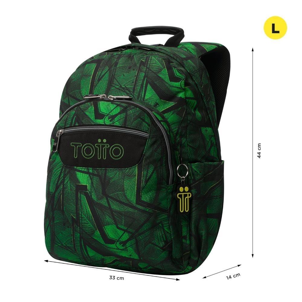 MOCHILA TOTTO ACUARELES 6DT