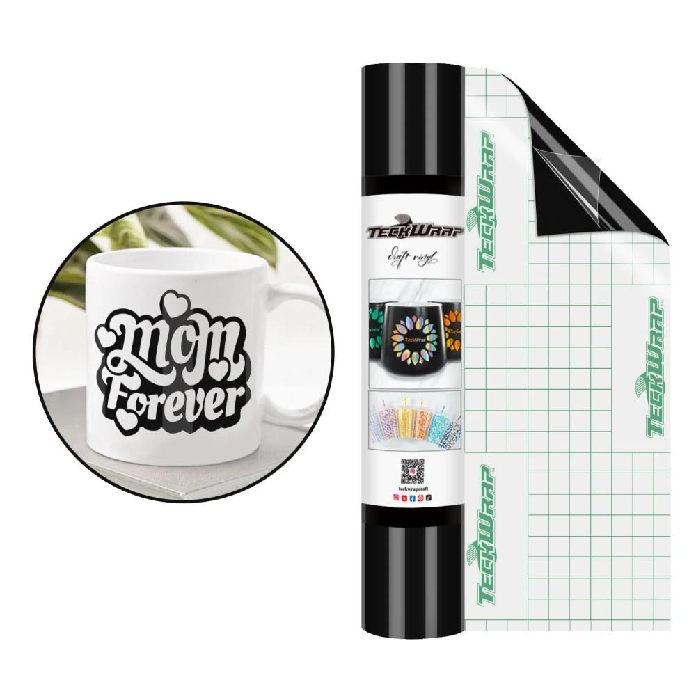 VINILO ADHESIVO GLOSSY 001G 0,30X1 MTS TECKWRAP