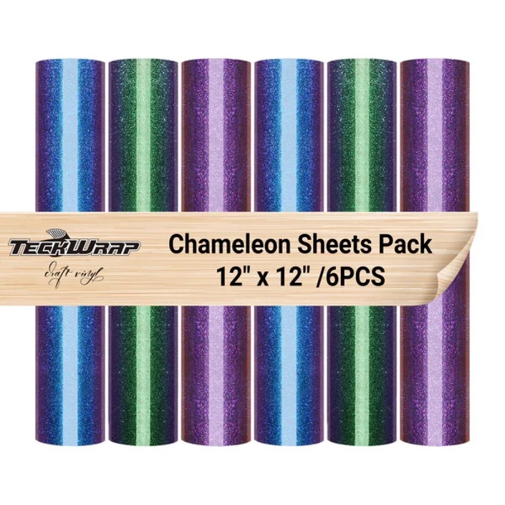 PACK 6 LAMINAS 30X30 VINILO ADHESIVO CHAMELEON
