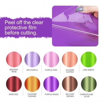 ROLLO VINILO ADHESIVO BUBBLE FREE MIRROR 0,30X1,5 MTS TECKWRAP