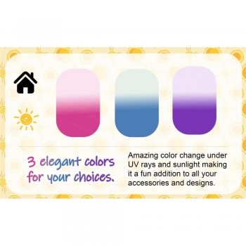 ROLLO VINILO ADHESIVO UV COLOR CHANGING 0,30X1,5 MTS TECKWRAP