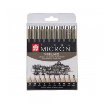 PIGMA MICRON SET 10 UDS SAKURA