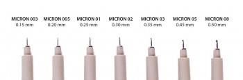 ROTULADORES CALIBRADOS PIGMA MICRON