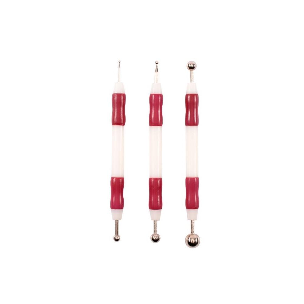 SET DE 3 LAPICES EMBOSSING VAESSEN CREATIVE
