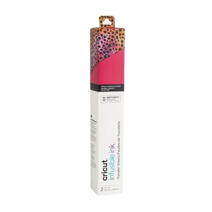 LAMINAS INFUSIBLE INK 30,5x30,5CM CRICUT GEPARDO ARCOIRIS